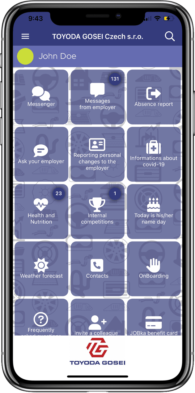 JOBka mobile app
